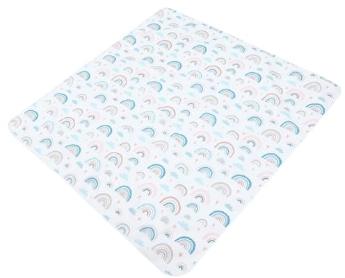 VICASKY Bodenmatte für Hochstuhl Rutschfeste Essensmatte aus Polyester und Silikon Leicht und Faltbar zum Schutz Des Bodens