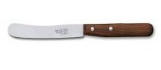 Frühstücksmesser Buckelsklinge von Windmühlenmesser Kirschholz (rostfrei)