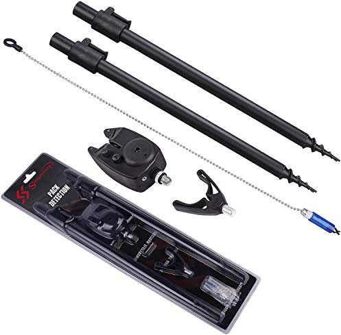 Sougayilang-Karpfenruten-Pod mit Angelbissanzeiger und Swinger