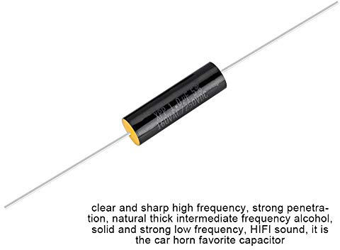 Topiky 2 STÜCKE Kondensator Frequenzteiler Kapazität Hi-Fi Audio Lautsprecher Frequenzweiche Sound Filter Frequenzverteiler(1uF)