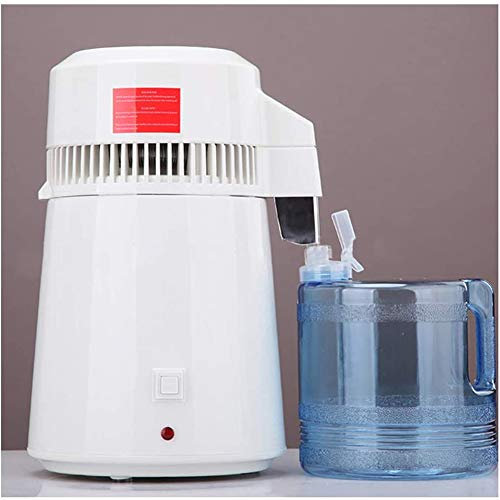 Destilador De Agua, Inicio Filtro De Destilador De Agua Pura Máquina Destilada De Agua Equipo De Purificación De Destilación Dental Jarra De Plástico De Acero Inoxidable