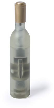 Publick Confezione da 20 cavatappi magnetico a forma di bottiglia di vino, finitura traslucida, disponibile in 3 colori diversi (bianco)