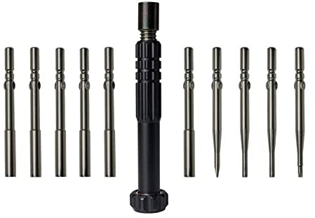 CENPEK Juego de 10 herramientas de ajuste de carburador para 2 ciclos de motor pequeño Carburator Herramienta de ajuste destornillador con caja para cortador de cuerdas soplador de hojas