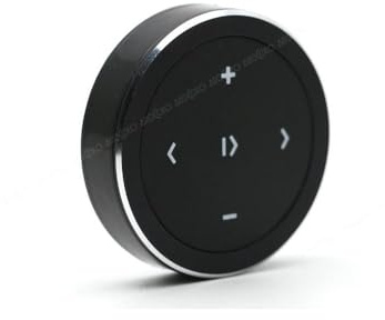 Télécommande universelle Bluetooth 4.0 sans fil Bluetooth avec support, autocollant 3M pour téléphone portable, tablette (noir)