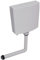 Réservoir de Toilette avec entrée d'eau inférieure 3/6 L Gris,Réservoirs de toilette-148008