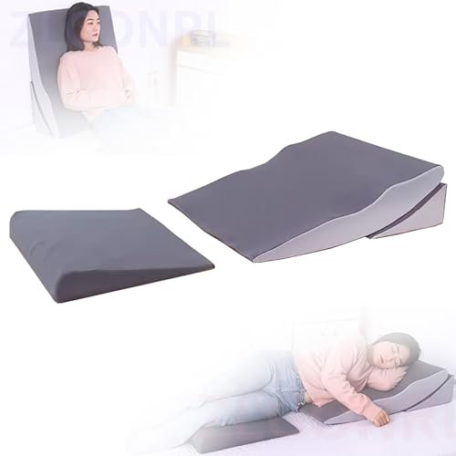 Generic Verstellbares Bett Keilkissen Für Schlafen Keilkissen Für Rückenschmerzen Linderung Säure Reflux Kissen Keilkissen Für Schnarchen,Soft Texture