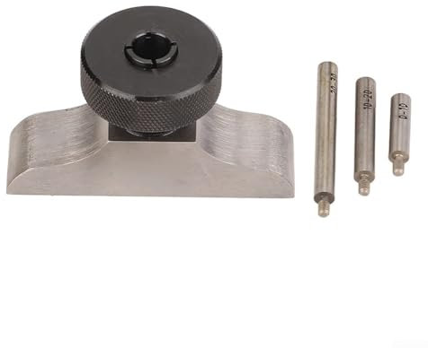 Tiefenmessuhr mit Klemmmechanismus für genaue Tiefenmessung und Stabilität (63 x 17 mm)