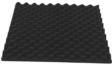 DONFAMDS Vassoio Porta Uova in Spugna Nera Funzione Fonoassorbente e Assorbimento Eco per Sale Attrezzature e Teatri