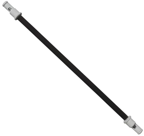 CEXOHAO Outils compatibles avec Tube Chauffant en céramique à tête de 3 cm, élément Chauffant Infrarouge lointain pour Sauna, Corps Noir, pour Sauna, 110/220 V(500mm 700w 110v)