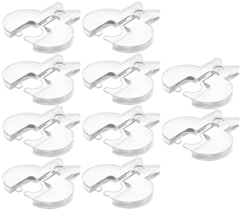 SG Store 10 Pezzi Di Protezioni Anti-scheggia Per Seghetto Alternativo Guarnizione Anti-sbavatura 2607010079 Compatibile Con Bosch GST800 GST65 GST85 PST 650L Trasparente