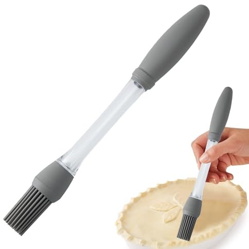 Pennello da pasticceria – Pennello da cucina per olio e salsa, utensile da cucina lavabile in lavastoviglie per barbecue in cortile, viaggi, picnic feste