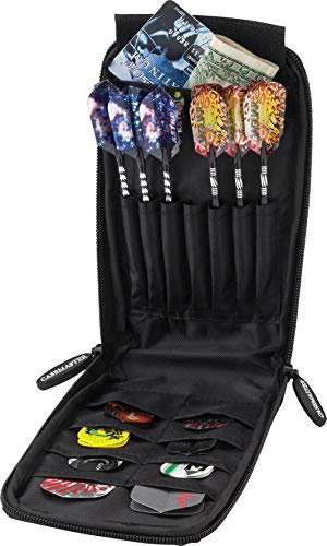 Casemaster Mini Pro 6 Dart Kunstleder-Aufbewahrungstasche, Schwarz