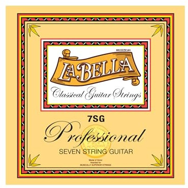 La Bella 7SG Professional Set, Klassik Gitarre 7-saitig