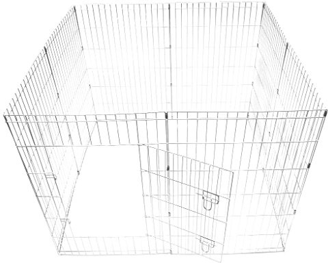 Ellie-Bo Easy-Up Laufstall, für Welpen und Kaninchen, 8-teilig, 91 cm hoch