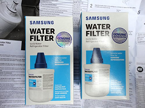 Samsung RSH23UNSW Lot de 2 cartouches de filtre à eau pour réfrigérateur Hafin