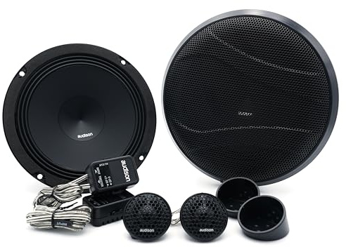 Audison APK 165 2 Ohm – 16,5 cm 2-vägs komponenthögtalarsystem med låg impedans för högre uteffekt