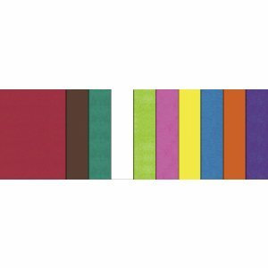 Ludwig Bähr Transparentpapier 42g/qm 50x70cm Rolle a VE=100 Bogen 10 Farben sortiert
