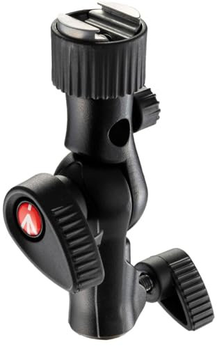 Manfrotto - Testa per scarpe a freddo, colore: Nero