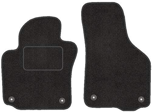 Fußmatten mit Clips 2er Set für VW Golf 5 MK5 2003-2008 Variant Plus Velours Automatten