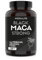 Maca Kapseln hochdosiert – 30.000mg, Black Maca 20:1 Extrakt mit Tribulus terrestris, Arginin, Zink, Vitamin B, Selen - 120 Kapsel Heldenkraft für Männer
