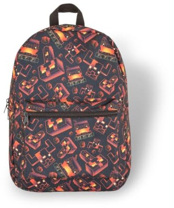Minecraft Dungeons Backpack, fits A4 with internal padded laptop/tablet pouch