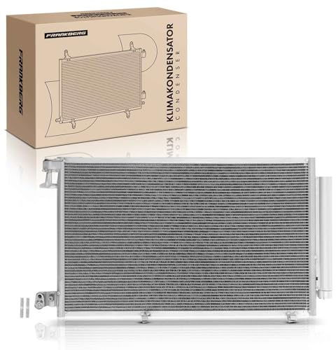 Frankberg Radiatore Condensatore Compatibile con Fiesta VI CB1 CCN 1.25 Fiesta VI CB1 CCN 1.4 Fiesta VI CB1 CCN 1.6 Ti Fiesta VI CB1 CCN 1.4 TDCi Fiesta VI CB1 CCN 1.4 LPG 940108,1526277
