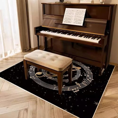 PPGE Home Schallschutz Klavier Teppich Piano Rug Anti Vibration Matte Schallschutzmatten Bodenschutzmatte rutschfeste Schallschutzmatte Trommelmatte(Size:90×180cm,Color:H)