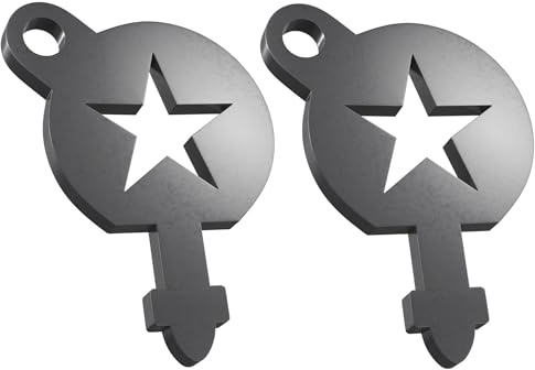 Star Key, kompatibel mit Kimberly Clark Toilettenpapier- und Handtuchspendern (Metall, 2 Stück)