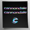 Aufkleber-Set kompatibel mit Rahmen MTB Mountainbike und Holographie-Helm | Decals Aufkleber Aufkleber Fahrradaufkleber Logos | Stickersland® - Cannondal V2