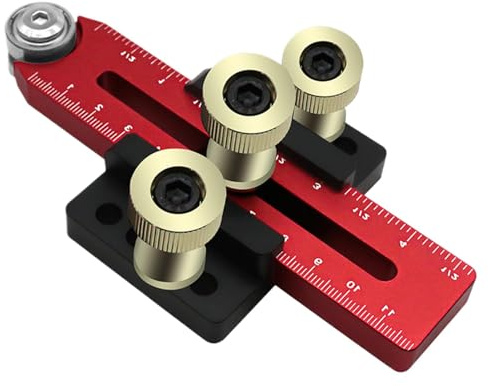 Thin Rip Jig - Taglio sottile regolabile a striscia, maschera sottile per lavorazione del legno, accessorio per utensili elettrici per seghe da tavolo, guida di strappo di precisione e fresatrici,