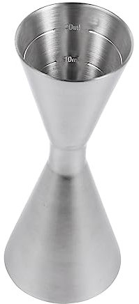 ULTECHNOVO Misuratore per Liquori Jigger in Acciaio Inossidabile 304 Doppia capacità 30/60 Ml Strumento Professionale per Cocktail Bar Ristoranti Uso Mixology