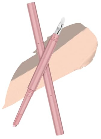 Crayon Éclaircissant Contour des Yeux | Double Embout Anti-Cernes - Stylo Maquillage Double Pointe Voyage Visage