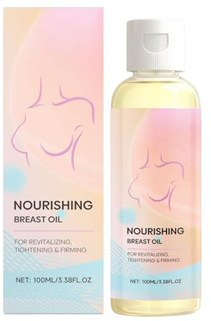 Massageöl 100ml Nährender Und Pflegender Roller | Duftendes Körperöl für Massage Für nährende entspannende und gesundheitliche Pflege der Brust für Frauen täglich verwendbar