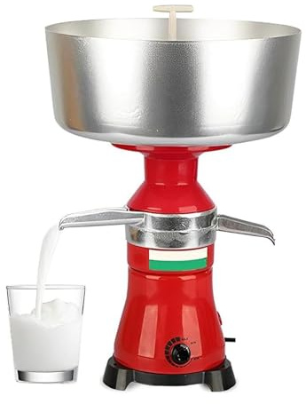 Séparateur de crème de lait frais, séparateur centrifuge de lait électrique, machine à crème professionnelle, matériau de qualité alimentaire, sûr et sain, réglable pour lait de brebis
