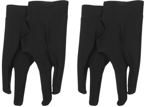 OSALADI 4pcs Drawing Gloves Two-finger Artist Glove for Tablet Screen Breathable Smooth Gliding for Graphic Digital Art Calligraphy