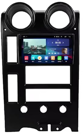 Gps-Navigering Multimedia Videospelare för Hummer H2 2002-2007 Bluetooth Wifi 4G Dab+ Tpms Mirror Link, Bluetooth Handsfree/Telefonspegling, Hd, 4 Kärna 1G+16G