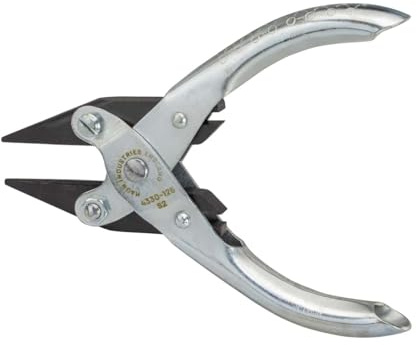 Maun 4330 125 Snipe Nose Plier Serrated Jaw 5in