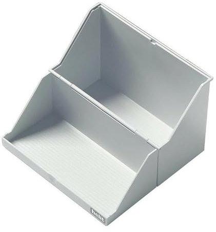 Handkarteikasten aus Kunststoff zur Aufbewahrung von DIN A5 Karten, VE 1 Stück