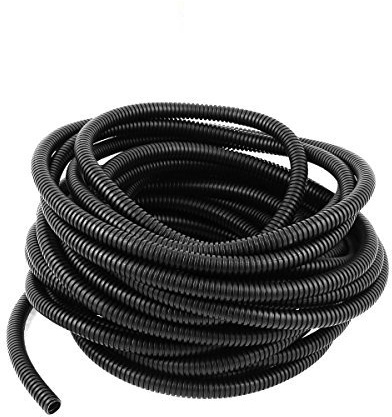 Pond Hose, Saim Corrugated Tube Flexible Corrugated Tubing Conduit Tube Pipe Outer Diameter 13mm Length 10M/32.8 FT