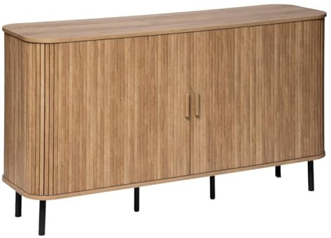 Buffé 2 skjutdörrar Colva Atmosphera - naturlig