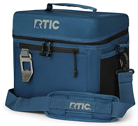 RTIC 15 Can Everyday Cooler, Soft-Sided Collapsible, Navy