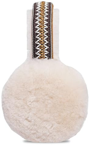 UGG 174 Womens Tasman öronmuffar i fårskinn, kastanj, Taglia unica