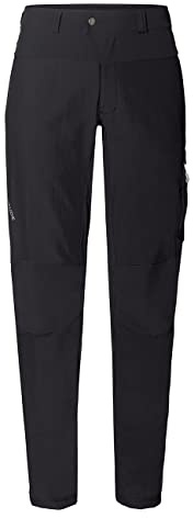 VAUDE Men's Qimsa Pants, Lange Mountainbike Hose für Herren, Black Uni, XL