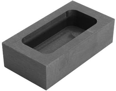 NUOBESTY Graphit Barrenform Gießform Für Schmelzen Und Gießen Von Gold Silber Und Nichteisenmetallen Mit Hoher Temperaturbeständigkeit Und Korrosionsschutz