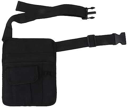Restaurant Waiter Waist Money Pouch, Portable Restaurant Waitress Accessories Bag with Adjustable Belt, Restaurant Serving Apron Bag for Restaurant, Hotel, Bar