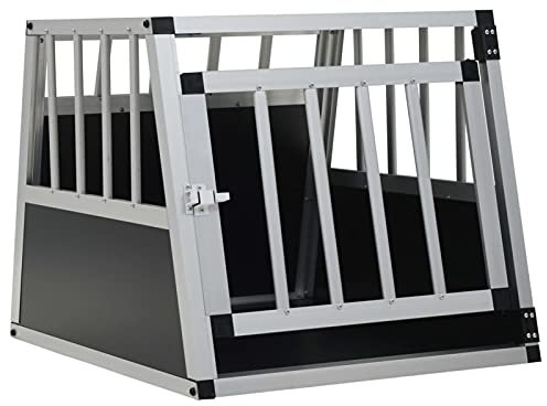 ShGaxin Hundetransportbox mit Einzeltür, Katzentransportbox, Transportbox Katze, Katzenbox, Tragetasche Hund, Tiertransportbox, 54 x 69 x 50 cm