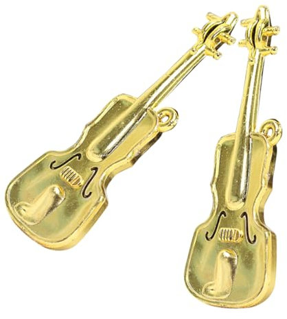 VICASKY Exquisites Mini-Musikinstrument Im Maßstab 112 Violine Für Puppenhaus Weihnachtsdekoration Und Musikgeschenk