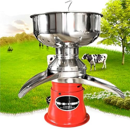 Séparateur de crème pour lait de chèvre, séparateur centrifuge de crème de lait de grande capacité, séparateur de crème électrique, séparateur de milkshake multifonctionnel en acier inoxydable