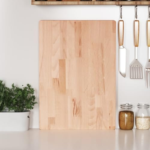 Schneidebrett 50x35x4cm Massivholz Buche