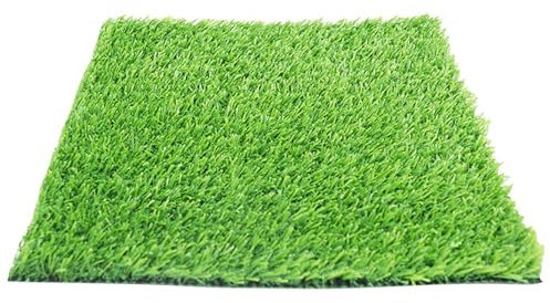 Kunstrasen,Künstliche Rasenteppich,Höhe 2-3cm Hochdichte Kunstrasenteppich,Rasen Rollrasen Wasserdurchlässiger,Weich Natur Optik Waschbar Moos Deko für Garten Balkon Dach Spielplatz (100 * 100 * 2cm)